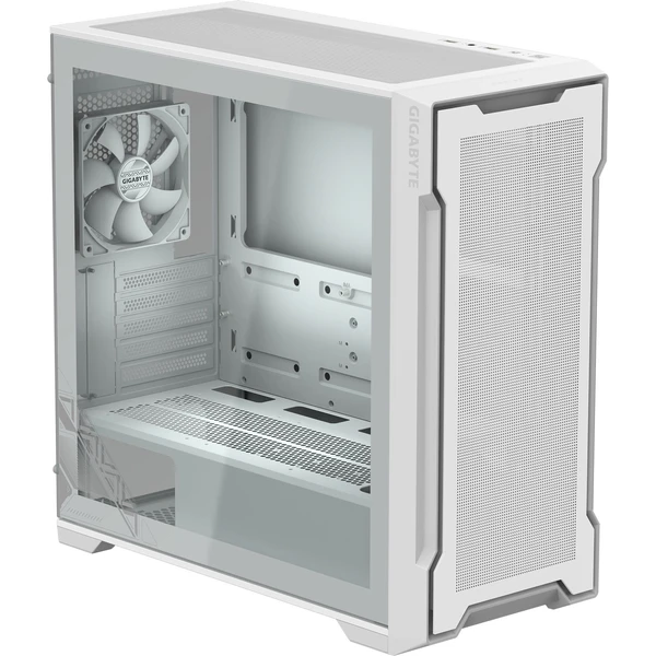 GIGABYTE C102 GLASS ICE bílá - Počítačové skříně - Obrázek QS5H000K01