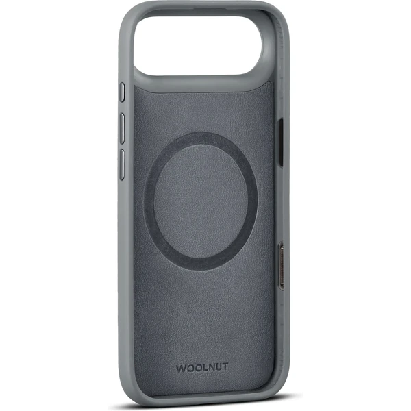 Woolnut MagSafe kožený kryt iPhone Air šedý - Pouzdra - Obrázek QSLH000K01