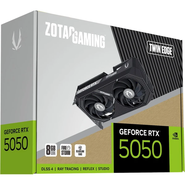 ZOTAC NVIDIA GeForce RTX 5050 Twin Edge - Grafické karty - Obrázek QSLI000K01