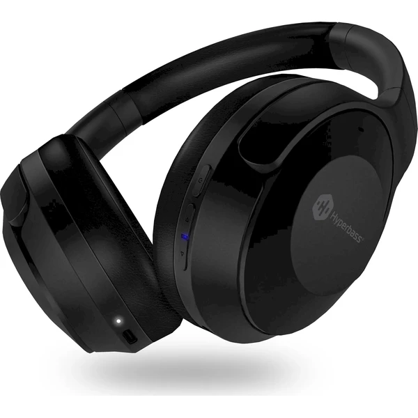 CONNECT IT Hyperbass ANC+ bezdrátová sluchátka s mikrofonem černá - Sluchátka - Obrázek QSRK000K01