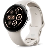 Google Pixel Watch 3 45mm stříbrná - Chytré hodinky