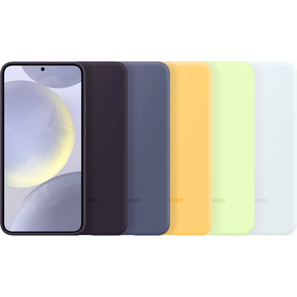 Samsung Silicone Case Galaxy S24+ Tmavě fialový - Pouzdra - Obrázek QTR1000N01