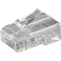 PremiumCord Konektor RJ45 8pinů na plochý kabel a na lanko - Konektory