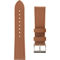 FIXED Leather Strap kožený řemínek s šířkou 22mm pro smartwatch hnědý - Řemínky