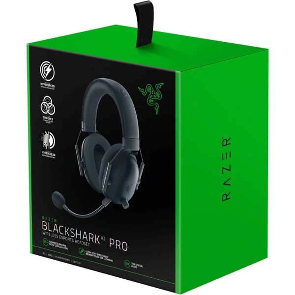 Razer Blackshark V2 Pro herní sluchátka černá - Sluchátka - Obrázek QW8A300401