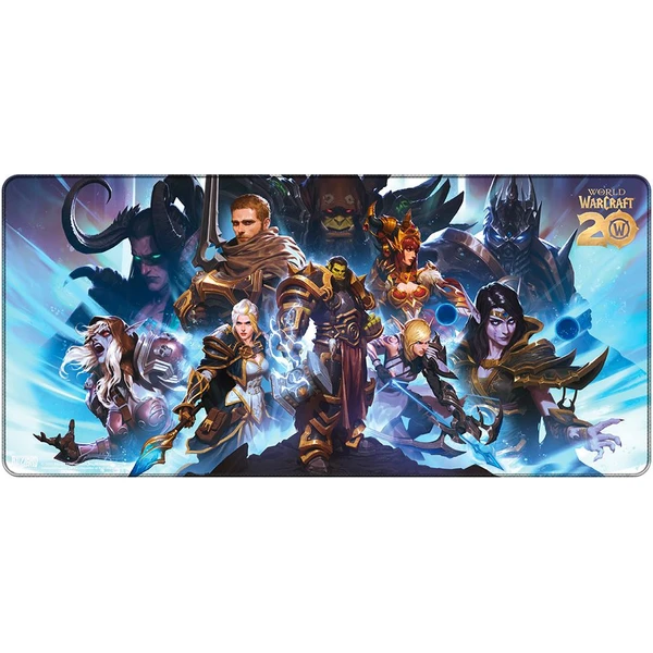 Herní podložka World of Warcraft 20th Anniversary XL - Podložky - Obrázek QWWF000K01