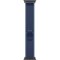 Apple Watch 49/46/45/44mm modrý/jasně modrý Trailový tah S/M černý titan - Řemínky