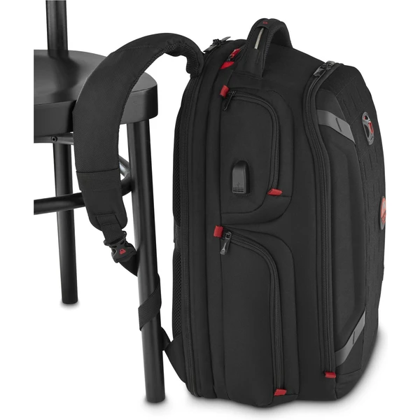 WENGER PlayerOne 17,3" herní batoh na notebook černý - Batohy - Obrázek QXA1000P01