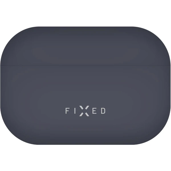 FIXED Silky silikonové pouzdro pro Apple AirPods Pro/Pro 2 modré - Pouzdra - Obrázek QXS1000601
