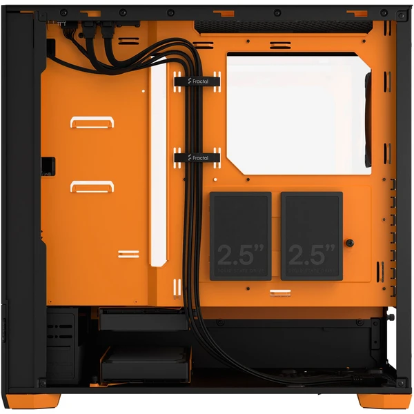 Fractal Design Pop Air RGB Orange Core TG Clear Tint - Počítačové skříně - Obrázek QY6A000601