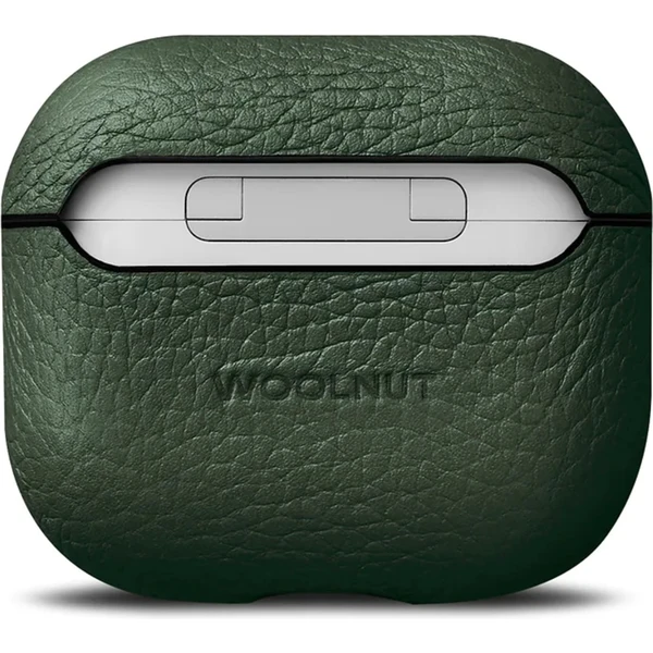 Woolnut kožené pouzdro pro AirPods 3. generace tmavě zelené - Pouzdra - Obrázek QZJR100501