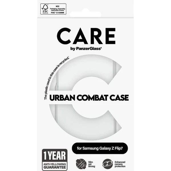PanzerGlass® CARE Urban kryt Samsung Galaxy Z Flip7 čirý - Pouzdra - Obrázek QZQE000K01