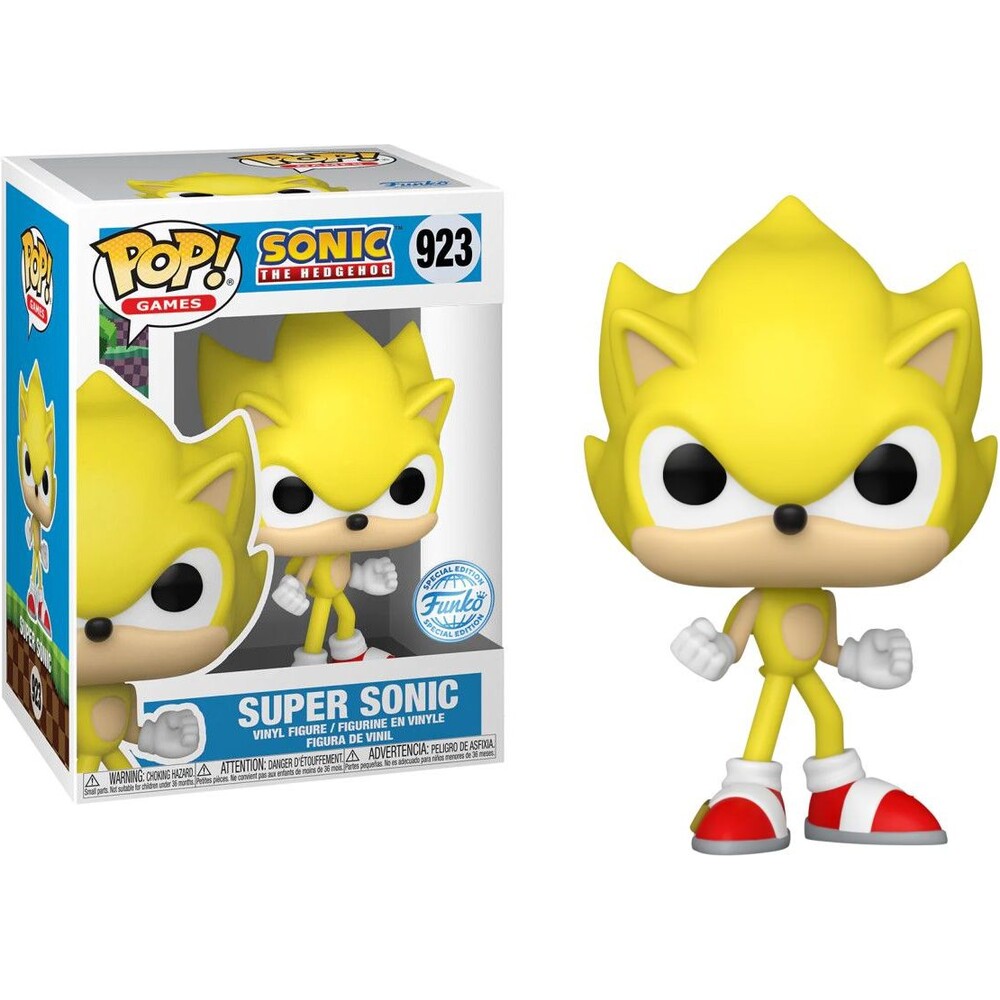 Funko POP! #923 Games: Sonic - Super Sonic (Šance na chase)