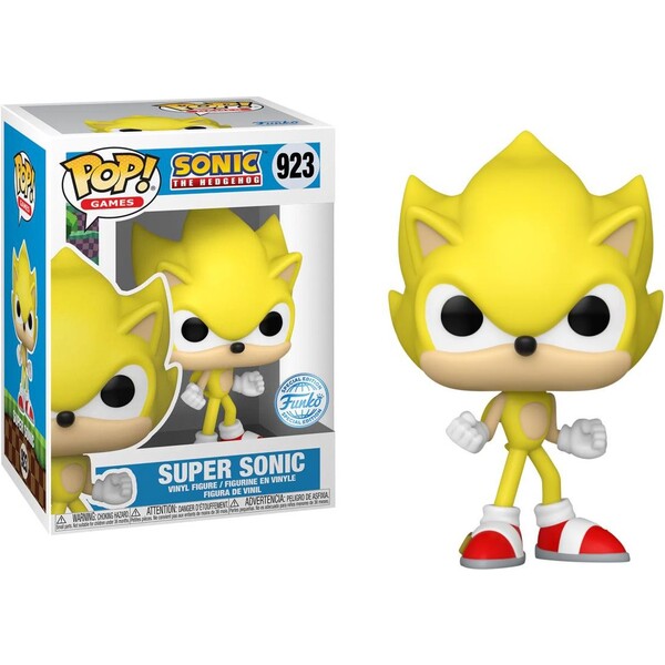Funko POP! #923 Games: Sonic - Super Sonic (Šance na chase)