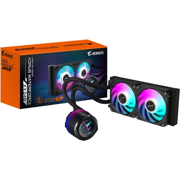 GIGABYTE AORUS WATERFORCE II 240 vodní chladič  - Chladiče - Obrázek R0C5000K01