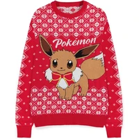 Vánoční svetr Pokémon - Eevee Christmas M - Mikiny a svetry