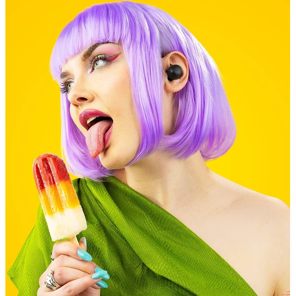 Niceboy Podsie 4 POP Onyx bezdrátová sluchátka černá - Sluchátka - Obrázek R0LF000O01