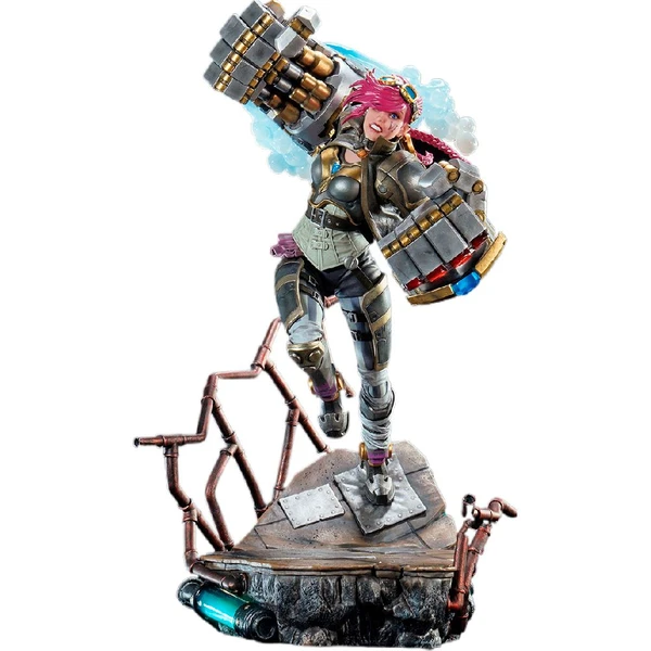 Soška PureArts League of Legends - Jinx & Vi 1/6 Scale Statue Bundle - Sochy a sošky - Obrázek R0Q7000J01