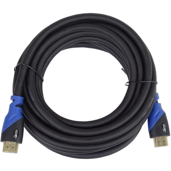 PremiumCord HDMI 2.0b/HDMI 2.0b kabel s ethernetem 4K 1,5m černo-modrý - Kabely a redukce - Obrázek R0SU000501