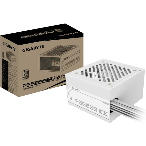 GIGABYTE P550SS Silver 550W bílý - Zdroje - Obrázek R0ZF000N01