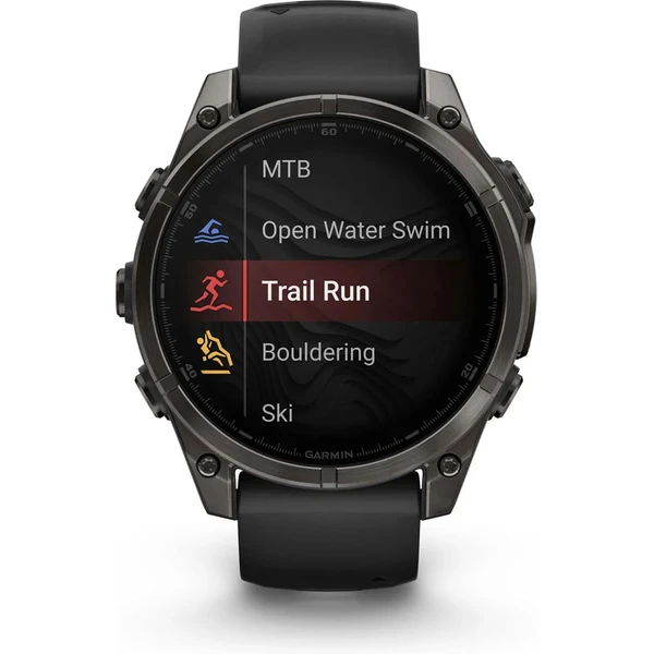 Garmin fenix 8 AMOLED Sapphire 43 mm tmavě šedé - Chytré hodinky - Obrázek R1LG000J01