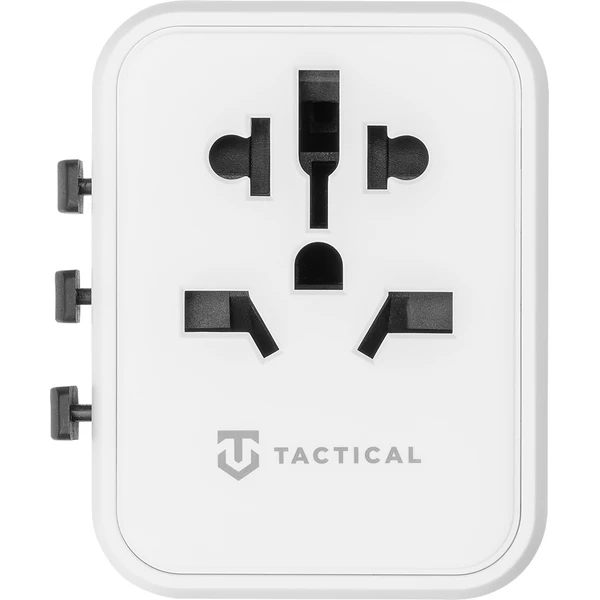 Tactical PTP cestovní adaptér bílý - Nabíječky - Obrázek R1T4G00101