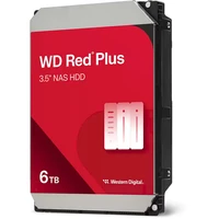 WD RED PLUS NAS WD60EFPX 6TB SATAIII/600 256MB cache 180MB/s CMR - Pevné disky