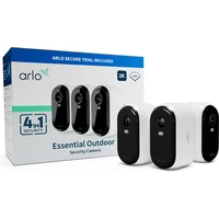 Arlo Essential (Gen.2) 2K venkovní bezpečnostní kamera, 3 Pack, bílá - Kamery