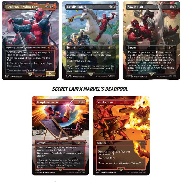 Magic: The Gathering Secret Lair x Deadpool