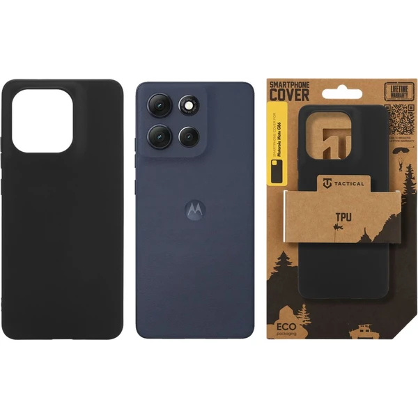 Tactical TPU kryt Motorola Moto G86 černý - Pouzdra - Obrázek R29O000K01