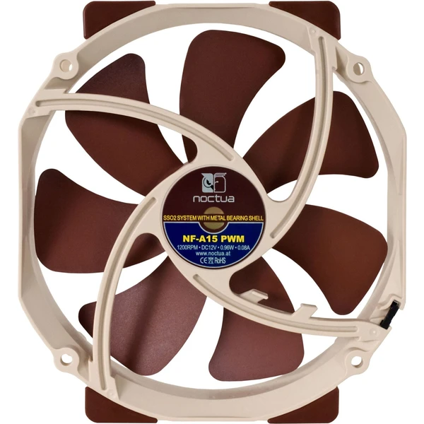 Noctua NF-A15 PWM - Ventilátory pro PC - Obrázek R2D3000O01