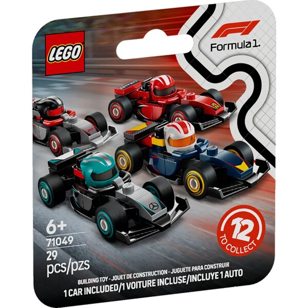 LEGO Minifigurky 71049 Sběratelské závodní auto F1