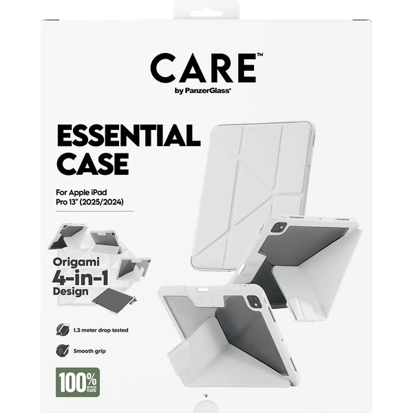 PanzerGlass® CARE 4v1 Essential pouzdro Apple iPad Pro 13" (2025/2024) šedé - Pouzdra - Obrázek R2XL000K01