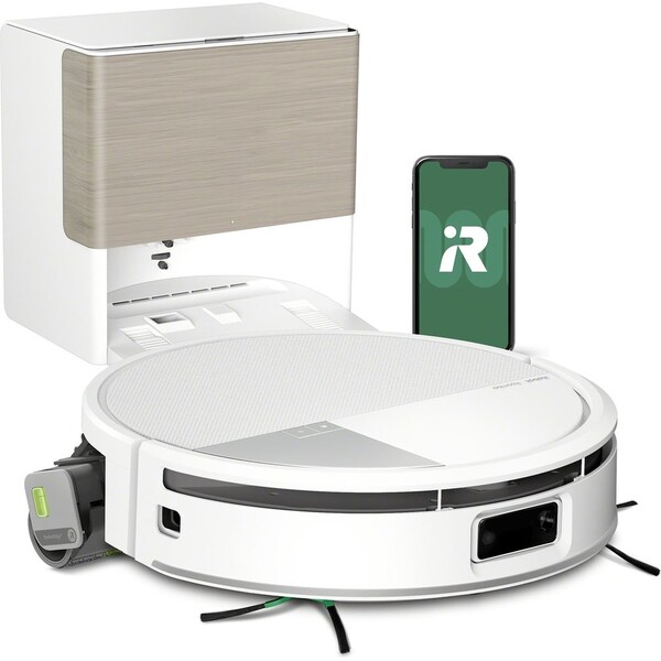 iRobot Roomba Max 705 Combo + AutoWash dock bílý Bílá