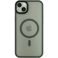 Next One Mist Shield kryt s MagSafe iPhone 15 Plus zelený - Pouzdra
