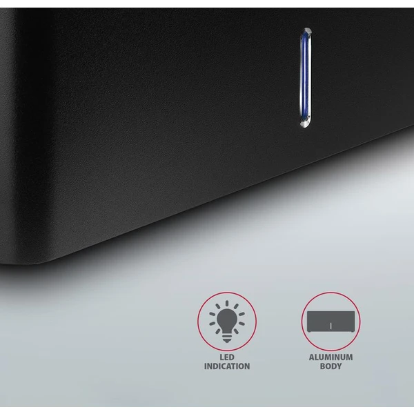 AXAGON ADSASN USB 3.2 Gen1 SATA 6G 2.5'/3.5' HDD/SSD dokovací stanice - Externí boxy - Obrázek R3GV000501
