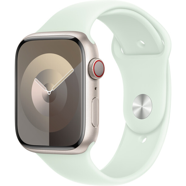 Apple 42/44/45/49mm světle mátový sportovní řemínek – M/L