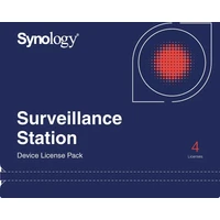 Synology balíček licence pro 4 kamery/kanály - Licence