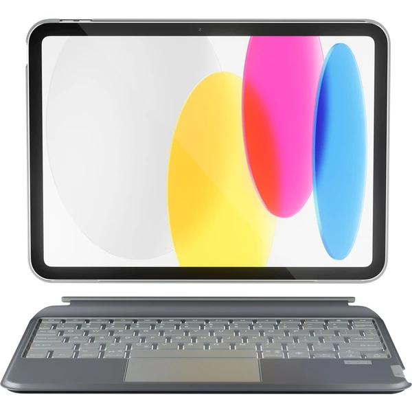 iWant pouzdro s podsvícenou klávesnicí pro Apple iPad Air 11" (2025) (čeština) šedé - Pouzdra s klávesnicí - Obrázek R3U2000O01