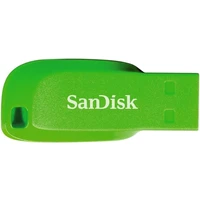 SanDisk Cruzer Blade USB 2.0 flash disk 16GB zelený - Flashdisky