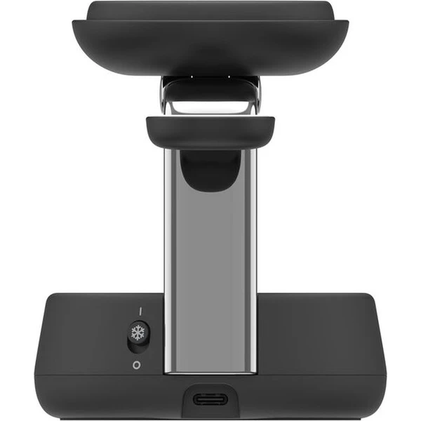Belkin UltraCharge™ PRO Qi2 25W 3v1 MagSafe nabíječka pro iPhone/Apple Watch/AirPods tmavě šedá - Nabíječky - Obrázek R3ZM000K01