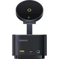 Baseus MagPro 7v1 dokovací stanice černá - Dokovací stanice
