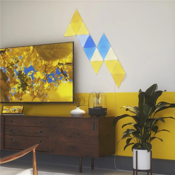 Nanoleaf Shapes Triangles Expansion Pack (3 ks) chytré modulární osvětlení - Chytrá osvětlení - Obrázek R453000501