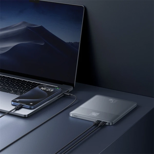 Baseus Blade2 powerbanka 12000mAh 65W stříbrná - Powerbanky - Obrázek R4AE000N01