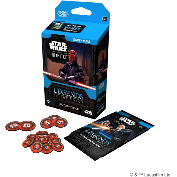 Star Wars: Unlimited 05 - Legends of the Force  - Spotlight Deck - Star Wars TCG - Obrázek R4EE000K01