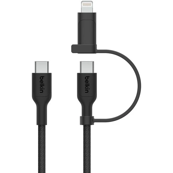Belkin BOOST Charge PRO 2v1 napájecí kabel 60W 1,5m černý  - Kabely a redukce - Obrázek R4EN000K01
