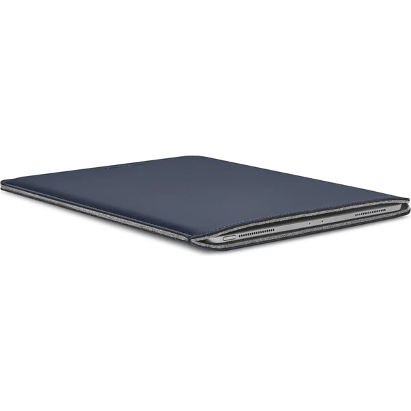 Woolnut Coated PU Sleeve pouzdro pro 12,9"/13" iPad Pro, 13" Air tmavě modré