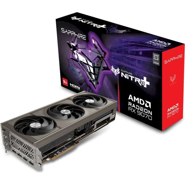 Sapphire NITRO+ AMD Radeon RX 9070 GAMING OC 16GB - Grafické karty - Obrázek R4LE000L01