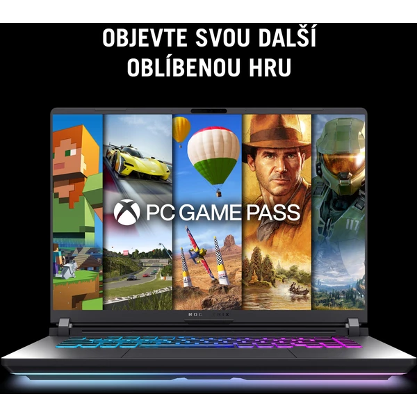 ASUS ROG Strix G16 (G615LW-NEBULA007W) RTX 5080 šedý - Notebooky - Obrázek R4MD000J01