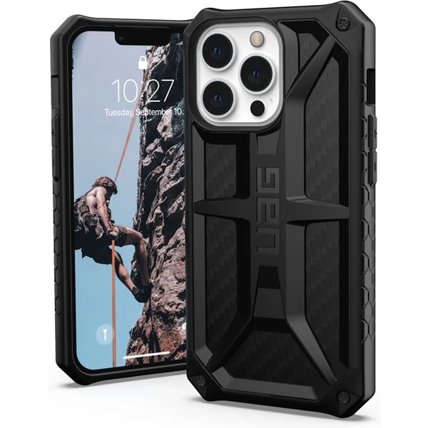UAG Monarch kryt Apple iPhone 13 Pro karbonový - Pouzdra - Hlavní obrázek